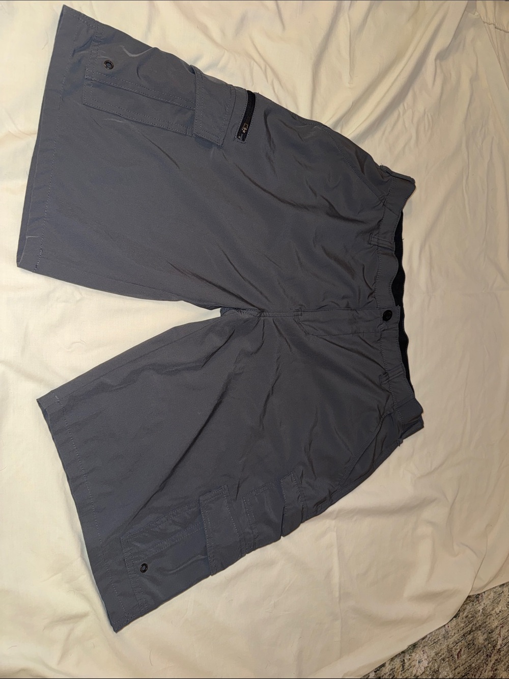 Iron Co. Men's Cargo Shorts in Grey - size 36